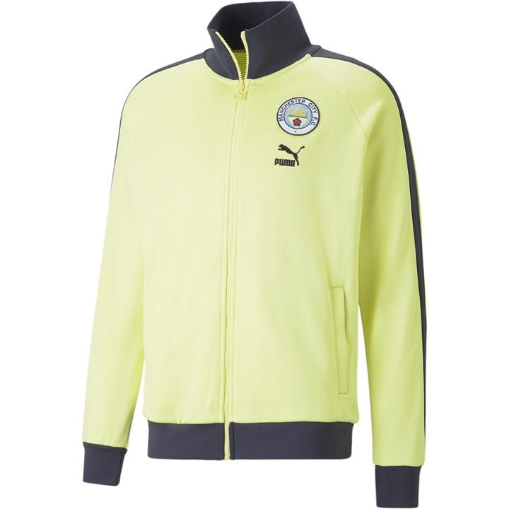Mcfc  Men'   Ftblheritage T7 Track Jacket Tracksuit Top, Football by Puma in Size S, Sports Direct