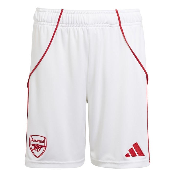 Arsenal  Boys   Home Shorts 25/26 , Football by adidas in Size 14 Years, Sports Direct