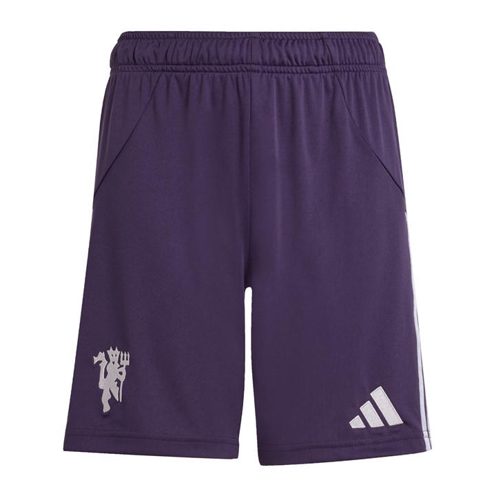Manchester United  Boys   Away Shorts 25/26 , Football by adidas in Size 13 - 14 Years, Sports Direct