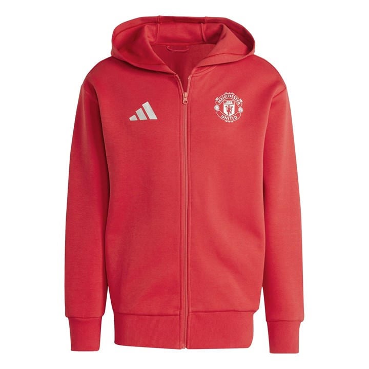 Manchester United  Men's   Anthem Jacket 24/25 , Football by adidas in Size XS, Sports Direct