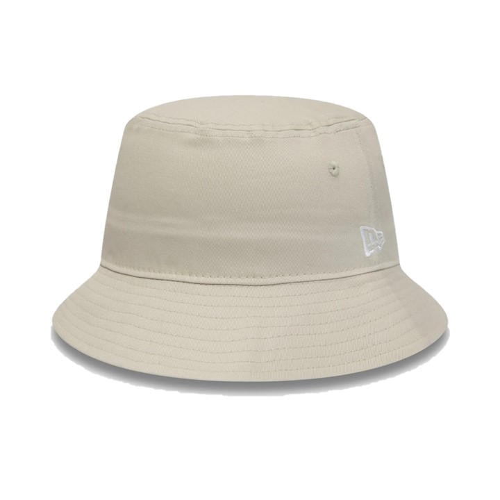 New Era  Beige  Essential Tapered Bucket Hat in Size XS - S, Sports Direct