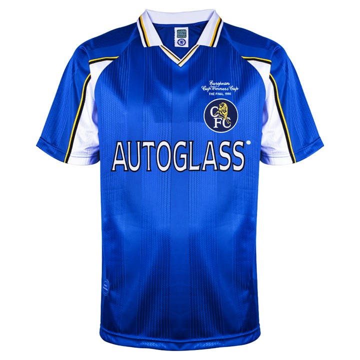 Chelsea  Men's   Home Shirt 1997/98, Football by Score Draw in Size XL, Sports Direct