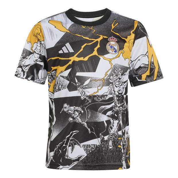 Тениска Unisex Kids Real Madrid x Marvel Short Sleeve 2025 2026