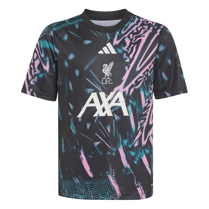 Liverpool   Kids   25/26 Pre Match Jersey Kids, Football by adidas in Size 13 - 14 Years, Sports Direct