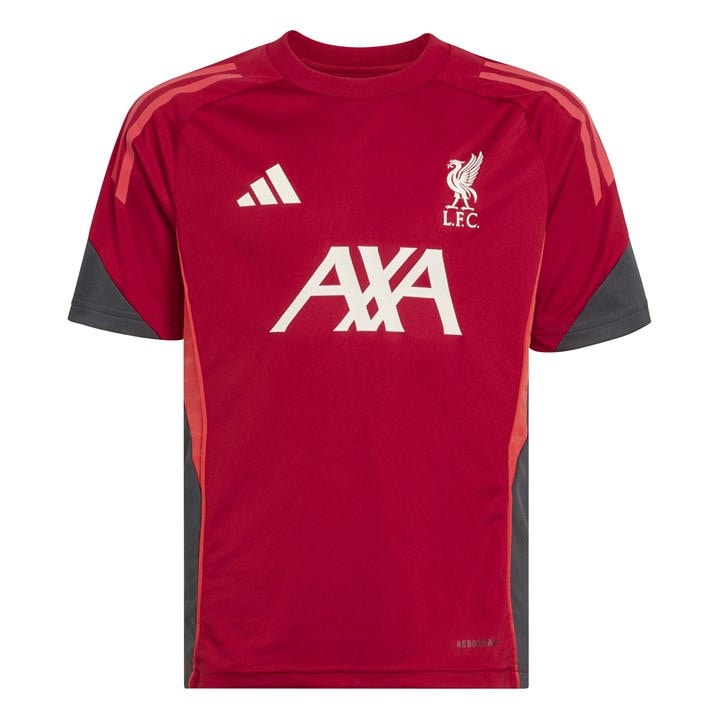 Liverpool   Kids  Kids'  Short Sleeve T-Shirt, Football by adidas in Size 9 - 10 Years, Sports Direct