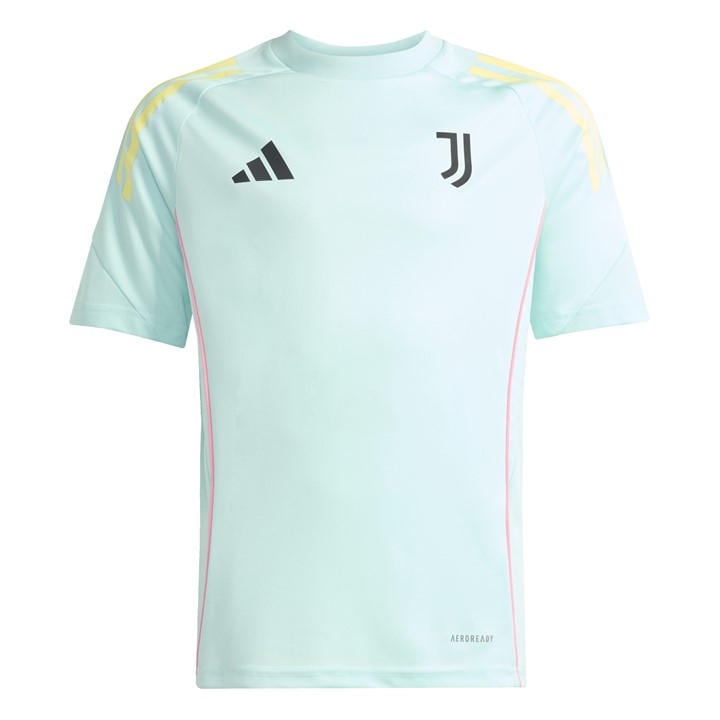 Juventus   Kids  Kids  Training Shirt 25/26, Football by adidas in Size 13 - 14 Years, Sports Direct