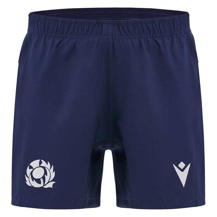 Scotland  Men's   Rugby Training Shorts 2025 , Football by Macron in Size 2XL, Sports Direct