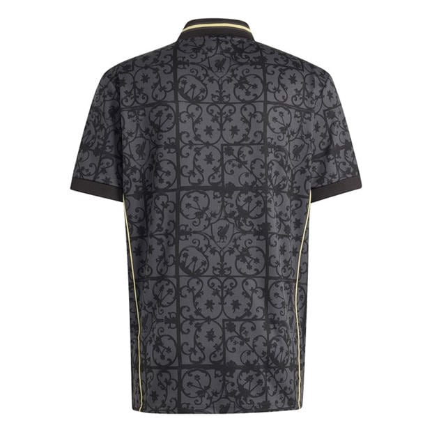 Black/Gold - adidas - Men's Liverpool Licensed T-Shirt