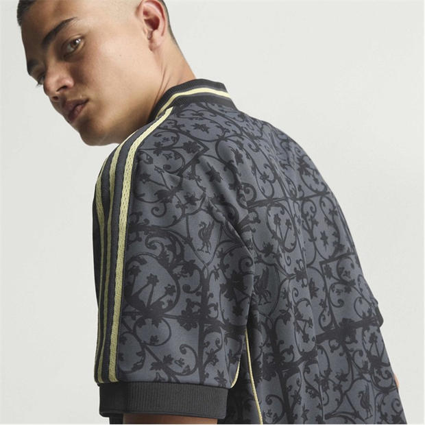 Black/Gold - adidas - Men's Liverpool Licensed T-Shirt