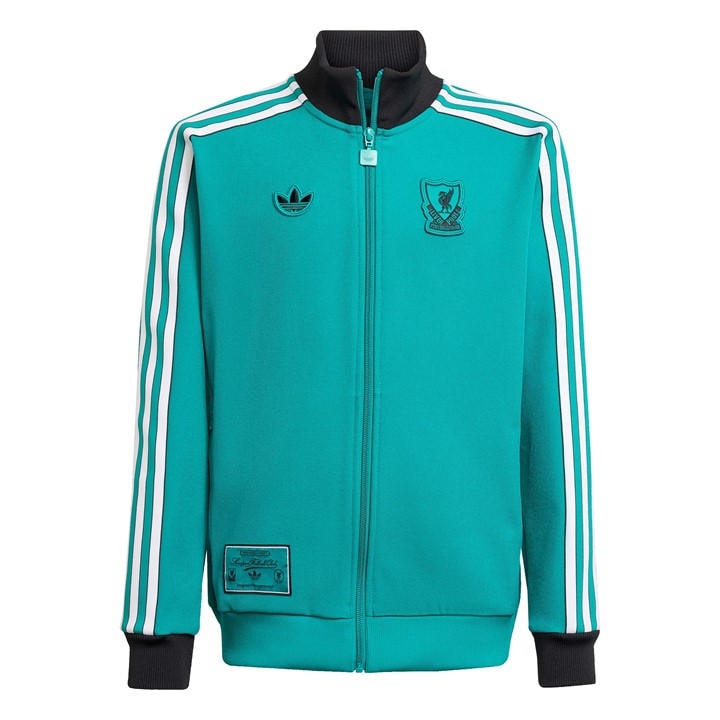 Liverpool  Boys   Terrace Icons Tracksuit Top , Football by adidas in Size 11 - 12 Years, Sports Direct