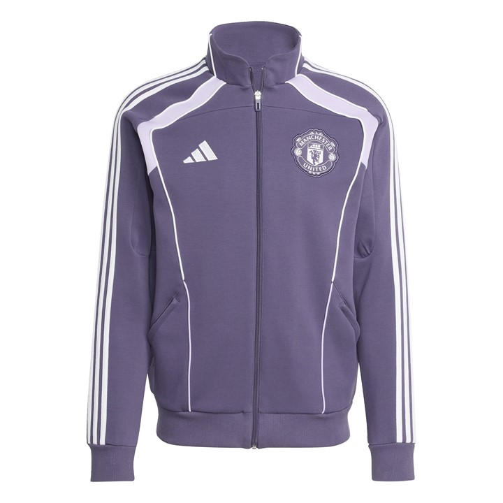 Manchester United  Men's   Ubp Doubleknit Tracksuit Top, Football by adidas in Size L, Sports Direct