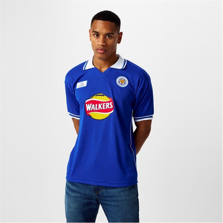 Leicester City  Men's  Scoredraw  Home Shirt 2000 , Football by Score Draw in Size XL, Sports Direct