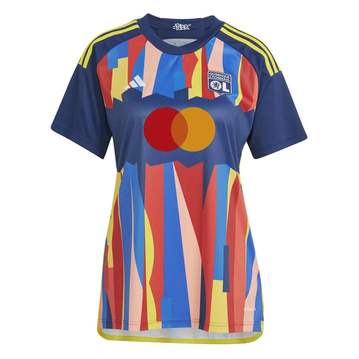 Olympique Lyon  Women's   Third Shirt 24/25, Football by adidas in Size M, Sports Direct