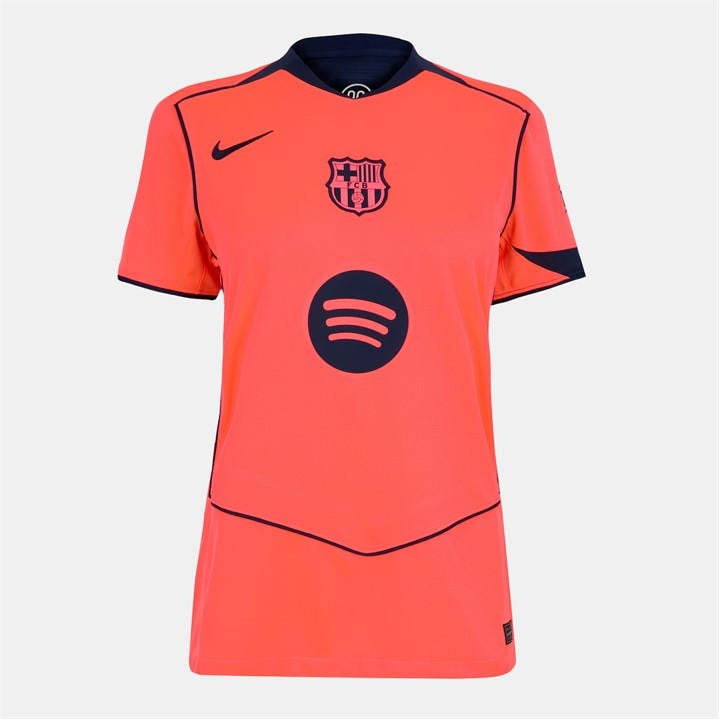 Barcelona  Women's   Third Shirt 25/26, Football by Nike in Size 12, Sports Direct