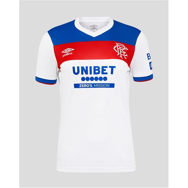 Rangers  Women's   Away Shirt 25/26, Football by Umbro in Size 8, Sports Direct