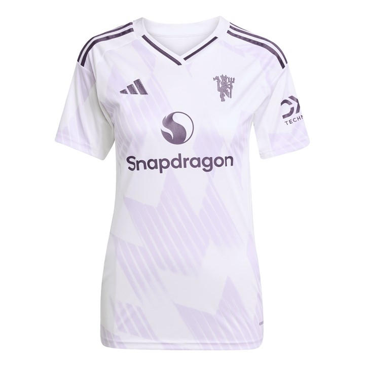 Manchester United  Women'   Away Shirt 25/26, Football by adidas in Size S, Sports Direct