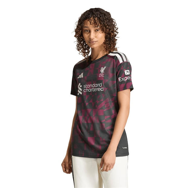 Black/Silver - adidas - Liverpool Third Shirt 2026/27 Womens