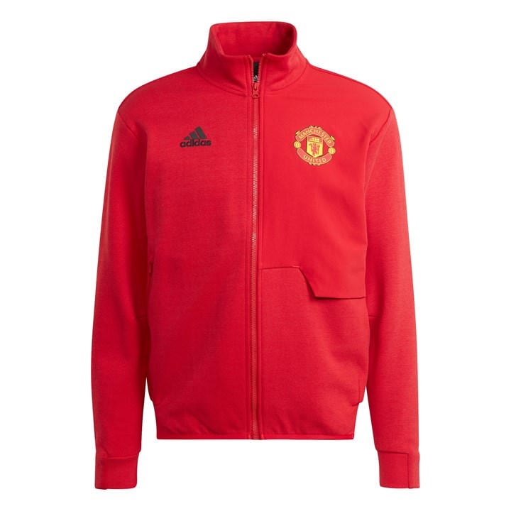 Manchester United  Men'   Anthem Jacket 23/24 , Football by adidas in Size S, Sports Direct