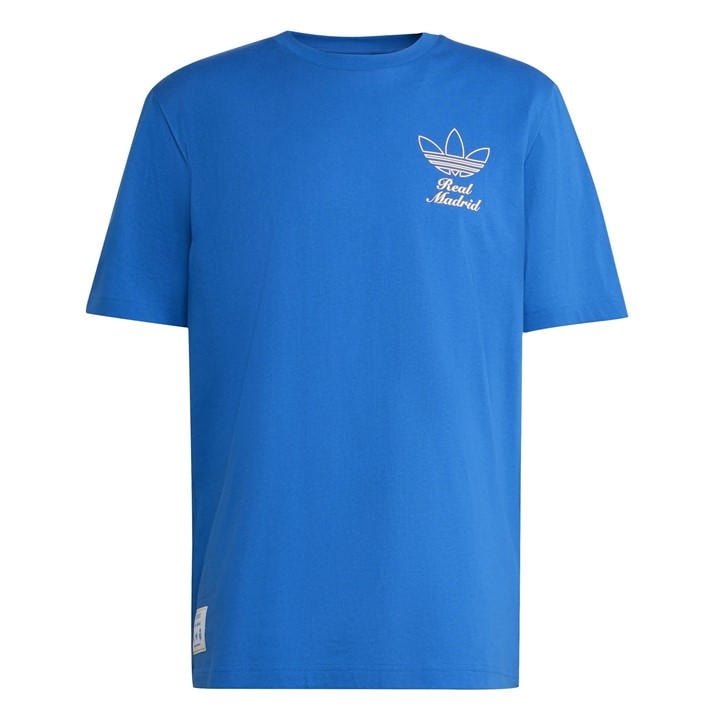 Real Madrid  Men's   Icons Graphic T-Shirt, Football by adidas in Size XL, Sports Direct