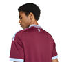 Maroon/Glo Blue - adidas - Men's Aston Villa Home Football Shirt