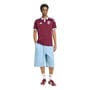 Maroon/Glo Blue - adidas - Men's Aston Villa Home Football Shirt