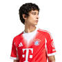 Red - adidas - FC Bayern Home Shirt 25/26 Adults