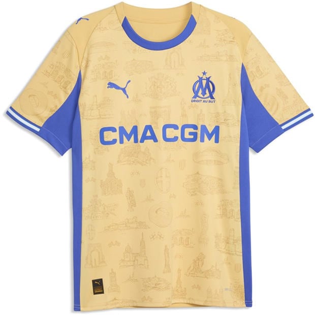 PUMA Olympique Marseille Fourth Shirt 25/26 Mens