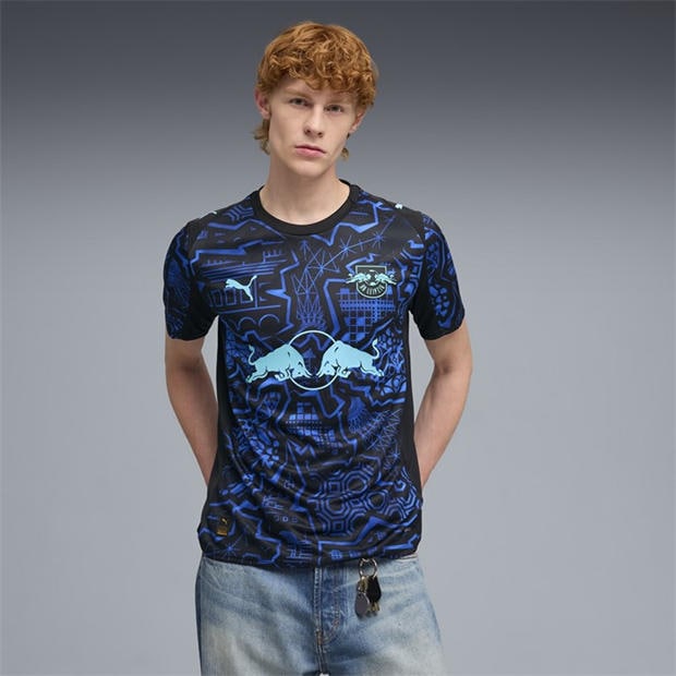 Black/Blue - Puma - Mens RB Leipzig Special Edition Shirt 25/26