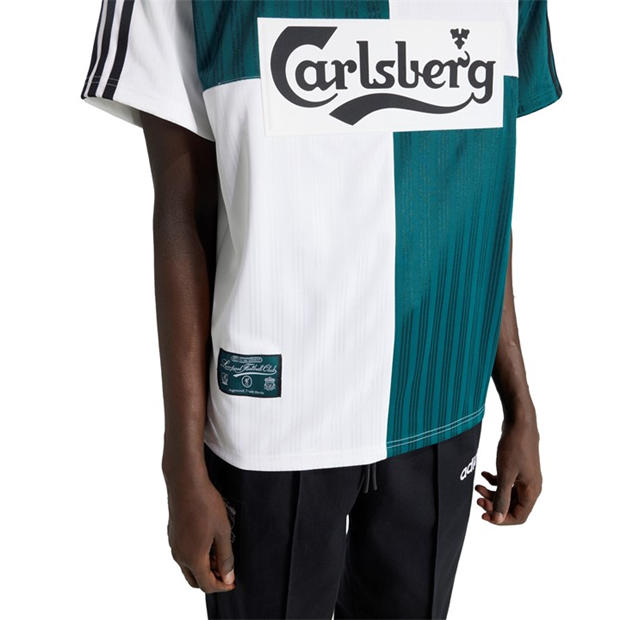 White/Green - adidas - Liverpool 1995 Shirt Adults