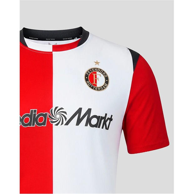 White/Red - Castore - Feyenoord Home Shirt 2026/27 Mens