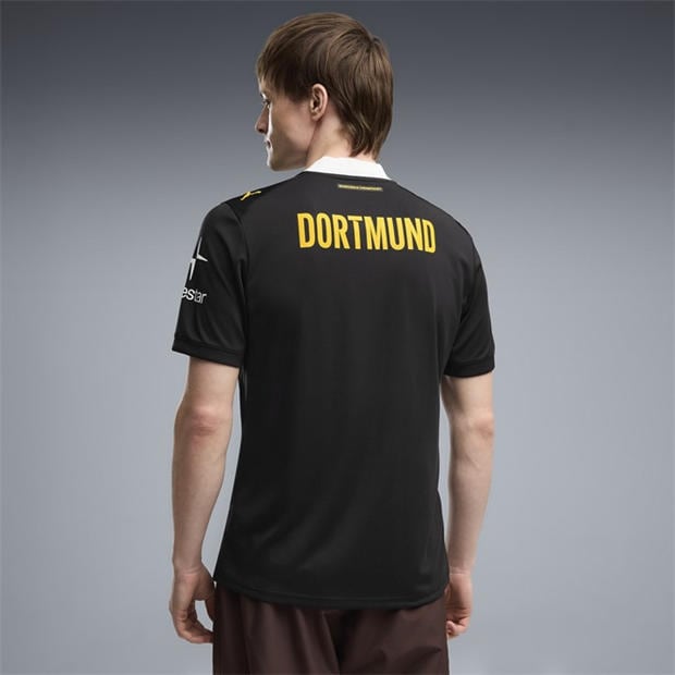 Black/Grey - Puma - Borussia Away Shirt 2026/27 Mens