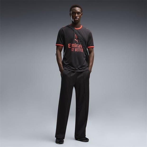 Grey/Red - Puma - AC Milan Third Shirt 2026/27 Mens