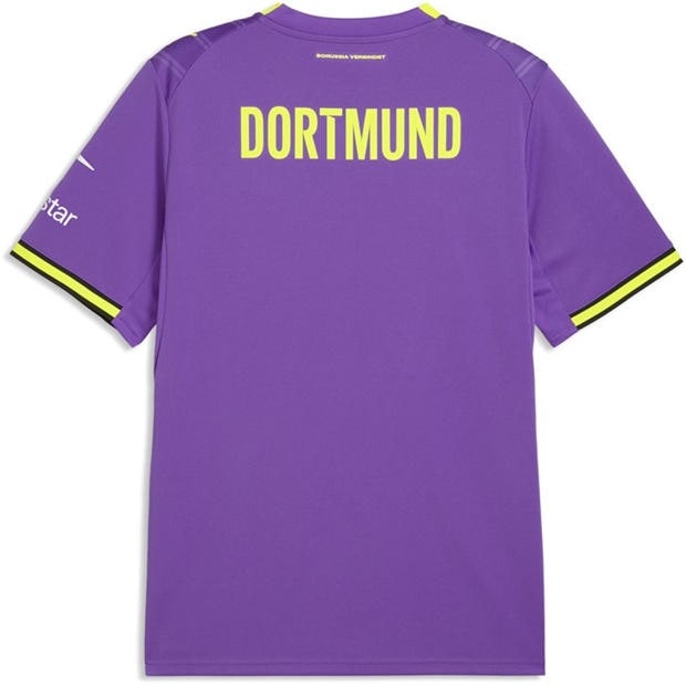 Purple/Yellow - Puma - Borussia Third Shirt 2026/27 Mens
