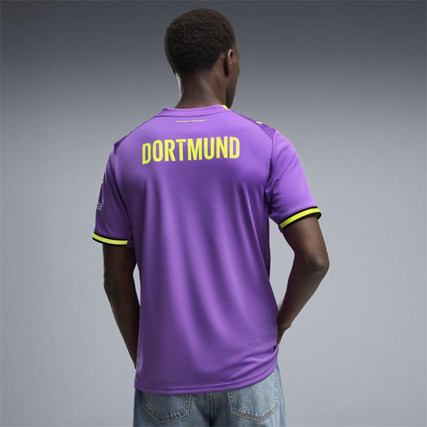 Purple/Yellow - Puma - Borussia Third Shirt 2026/27 Mens