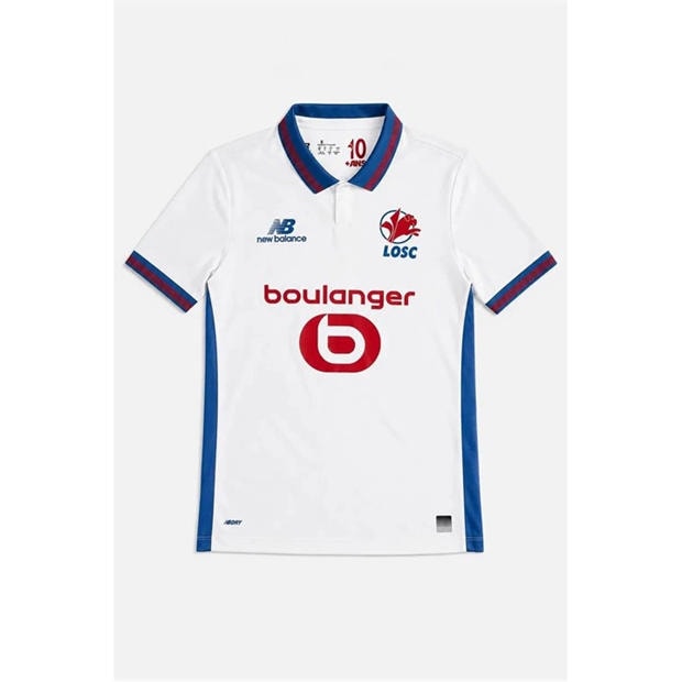 White/Blue - New Balance - LOSC Away Shirt 2026/27 Mens