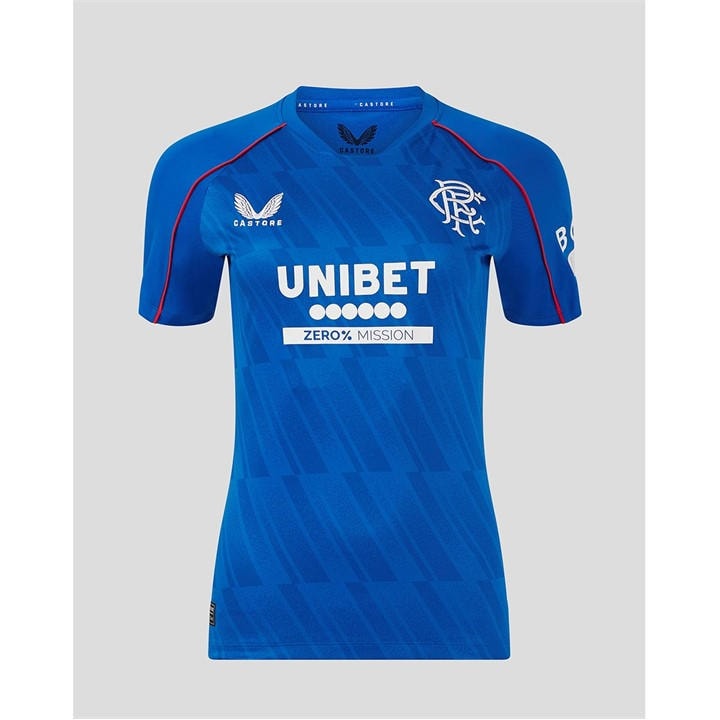 Rangers  Women's   Home Shirt 24/25, Football by Castore in Size 18, Sports Direct