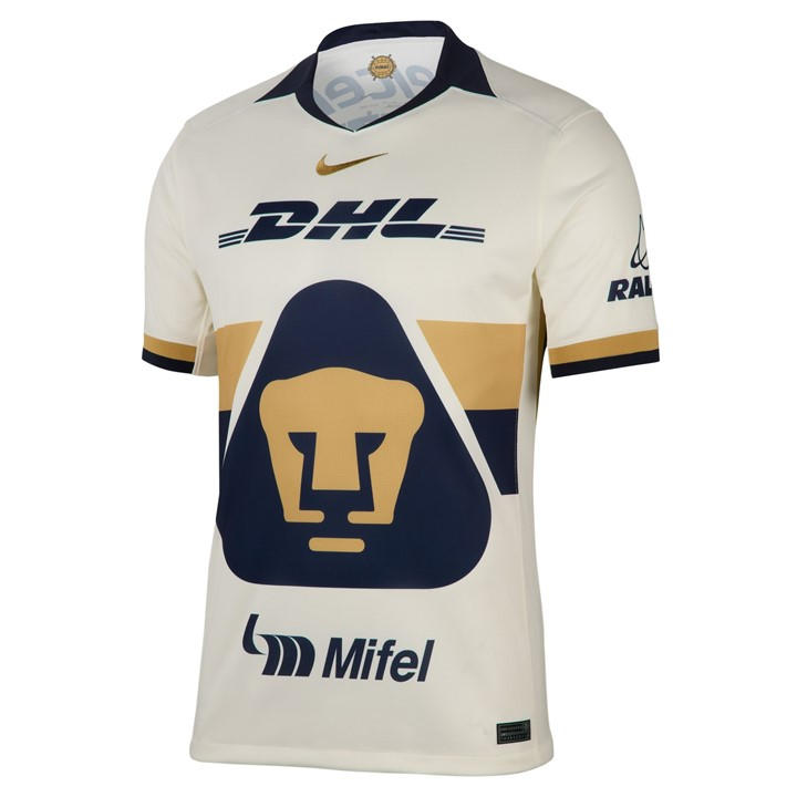 Nike Men' Gold Pumas Unam Home Shirt 2025 2026  in Size S, Sports Direct