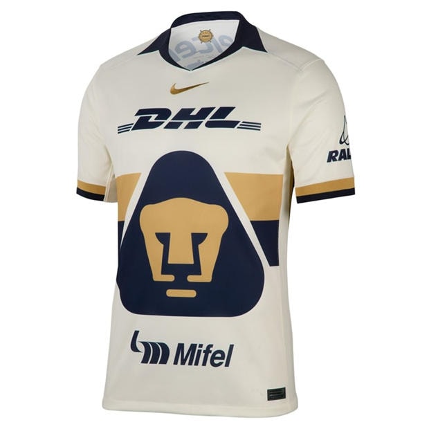Żagiel/Złoto - Nike - Pumas UNAM Home Shirt 2025 2026 Adults