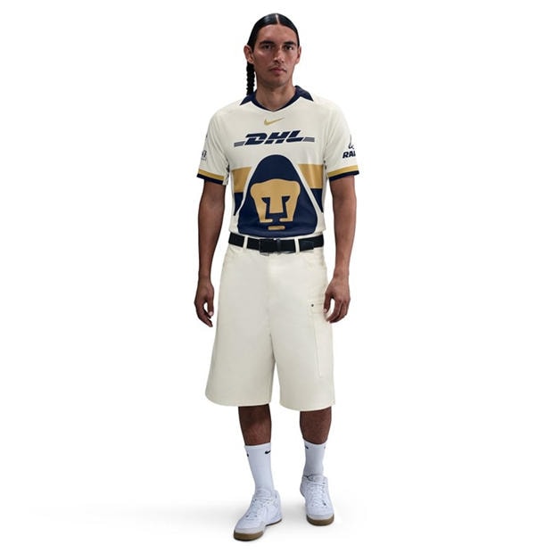 Żagiel/Złoto - Nike - Pumas UNAM Home Shirt 2025 2026 Adults