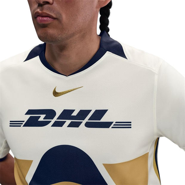 Żagiel/Złoto - Nike - Pumas UNAM Home Shirt 2025 2026 Adults