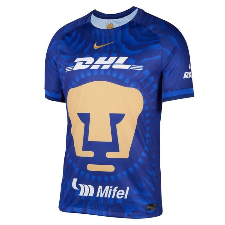 Nike Men' Blue Pumas Unam Away Shirt 2025 2026  in Size S, Sports Direct