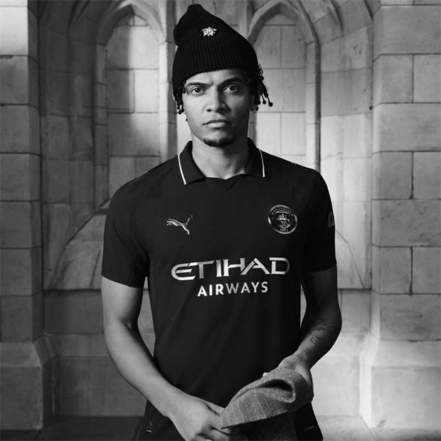 Black - Puma - Manchester City Away Kit 2025 2026 Adults
