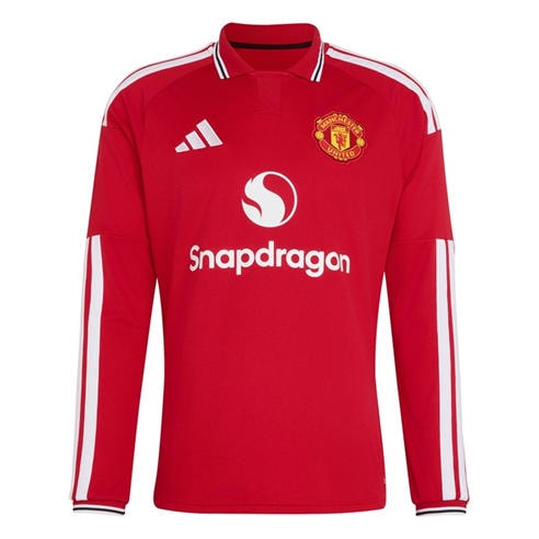 adidas - Manchester United Home Long-Sleeved Shirt 2026/27 Mens