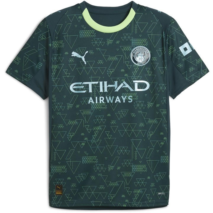 Manchester City  Men's   Fourth Shirt 25/26, Football by Puma in Size M, Sports Direct