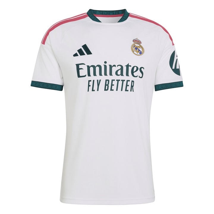 Real Madrid  Men's   Home Shirt 2026/27, Football by adidas in Size L, Sports Direct