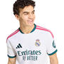 White/Green - adidas - Real Madrid Home Shirt 2026/27 Mens