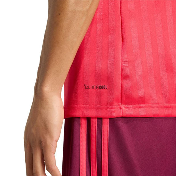 Pink/White - adidas - Olympique Away Shirt 2026/27 Mens