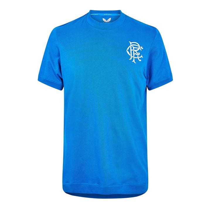 Castore Men's Blue Domestic Football Shirt in Size 2XL, Sports Direct