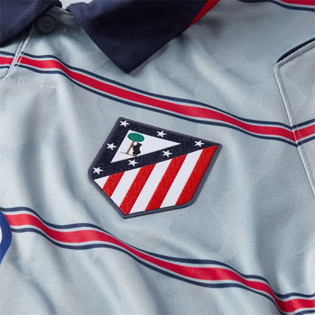 Grey/Navy - Nike - Atletico Madrid Third Shirt 2026/27 Mens
