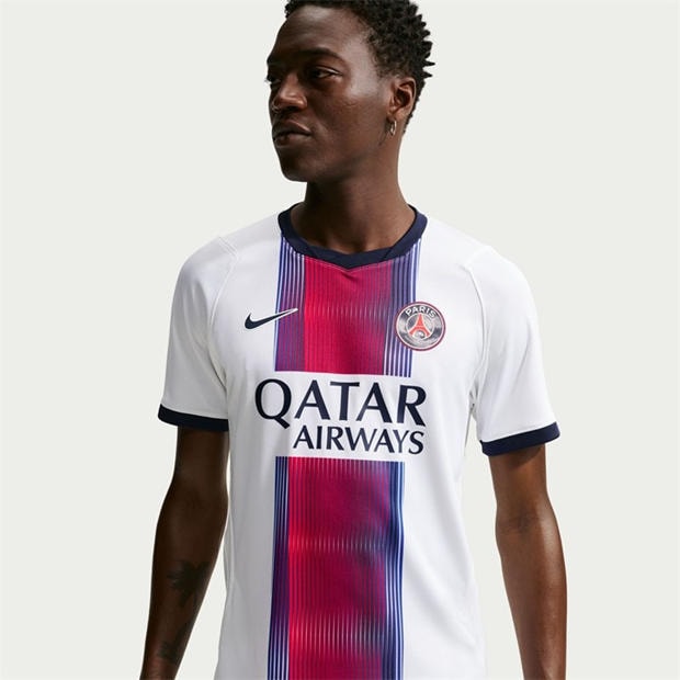 White/Navy - Nike - PSG Away Shirt 2026/27 Mens